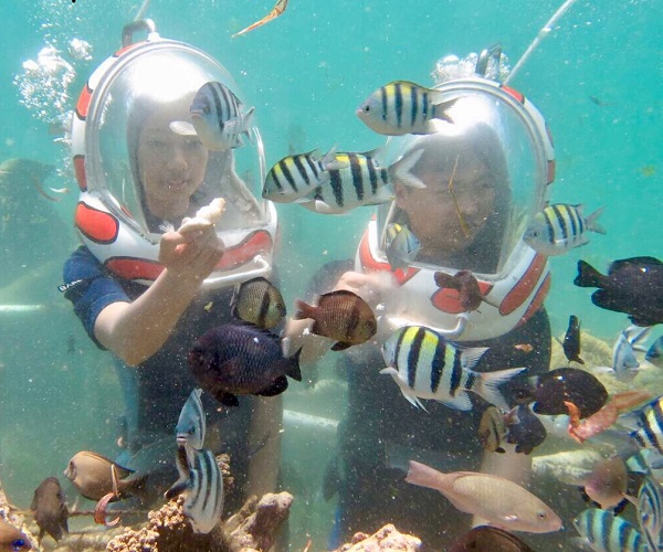 Bali Water Sports Tour | Bali Ocean Walker | Bali Golden Tour